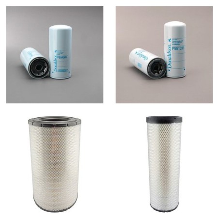 CAT 740 Filter Service Kit Air Oil Fuel Filters w/CAT 3406C Eng.   YR  2001-