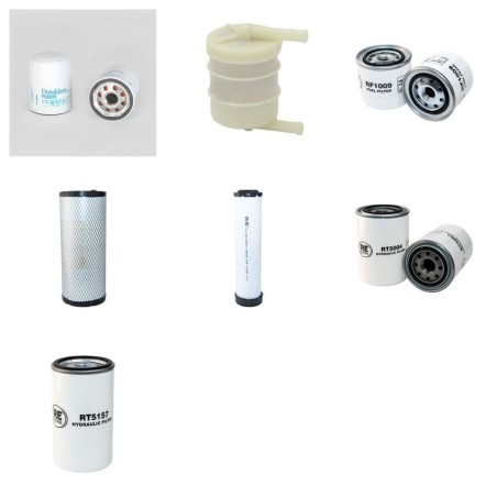 Filter Kit for Thwaites 8000H with Perkins/Shibaura engine