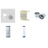 Filter Kit for Thwaites 8000H Air Oil Fuel Filters with Perkins/Shibaura engine