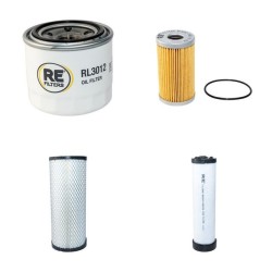 Thwaites Alldrive 4.5 Tonne Filter Service Kit Air Oil Fuel