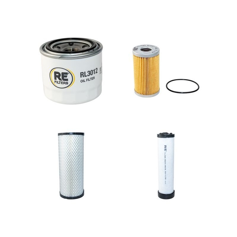 THWAITES ALLDRIVE 4.5 TONNE Filter Service Kit Air Oil Fuel Filters w/Yanmar 4TNV84T Eng.