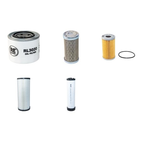 Thwaites Mach 244 Dumper Filter Service Kit - Air, Oil, Fuel Filters