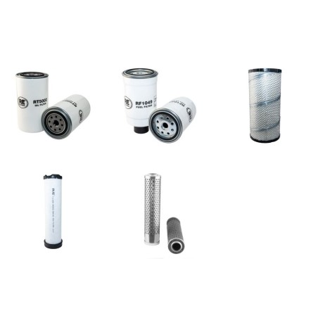 THWAITES MACH 357/5 Filter Service Kit w/Perkins Eng.