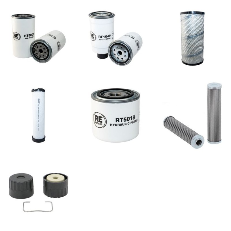 Filter Kit for Thwaites Mach 364 with Perkins engine