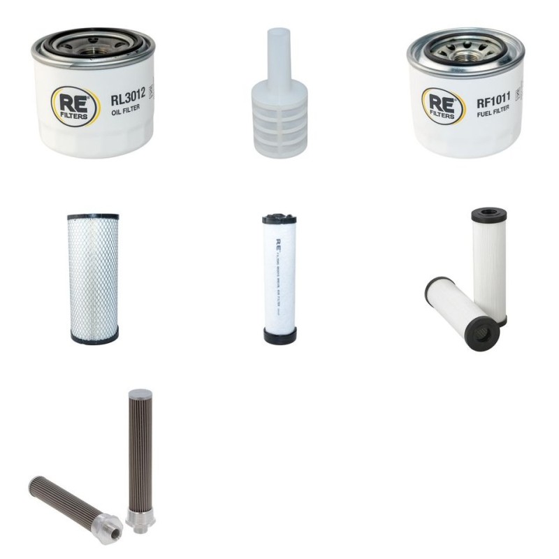 Thwaites Mach 377 Dumper Filter Service Kit