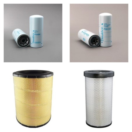 Filter kit suitable for CAT 773B with CAT Engine Serial No 63W1-