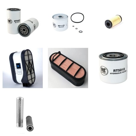 THWAITES MACH 597 Filter Service Kit w/Perkins 1104D-44T Eng.   YR  2009-