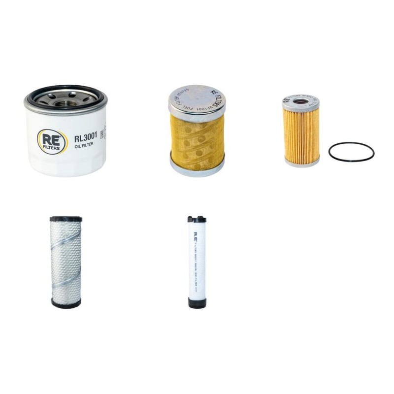 VENIERI 3063 Filter Service Kit Air Oil Fuel Filters w/Yanmar 4TNE88-EV1 Eng.