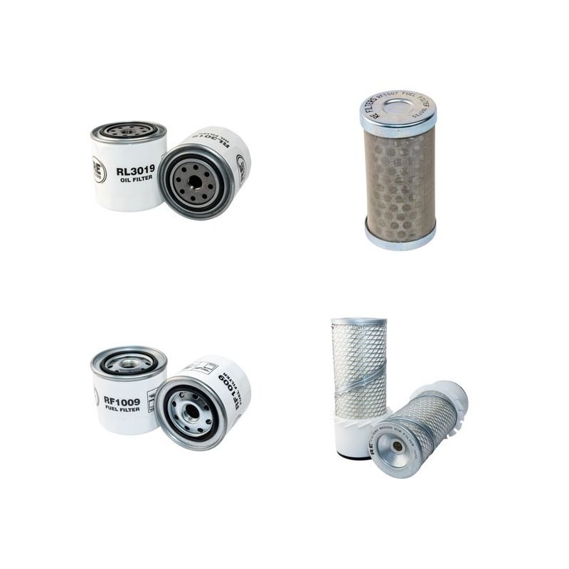 VENIERI VF 1.33 Filter Service Kit Air Oil Fuel Filters w/Perkins KR 9401/1 Eng.
