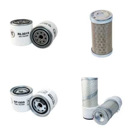 VENIERI VF 1.33 Filter Service Kit Air Oil Fuel Filters w/Perkins KR 9401/1 Eng.