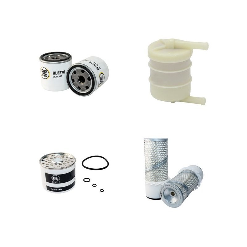 VENIERI VF 1.33B Filter Service Kit Air Oil Fuel Filters w/Perkins Eng.