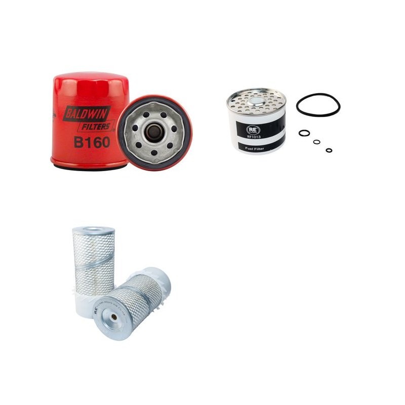 VENIERI VF 3.63 Filter Service Kit Air Oil Fuel Filters w/VM 1052/1 Eng.