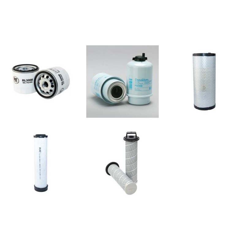 VENIERI VF 3.63 F Filter Service Kit w/Perkins 804C33 Eng. 2005-