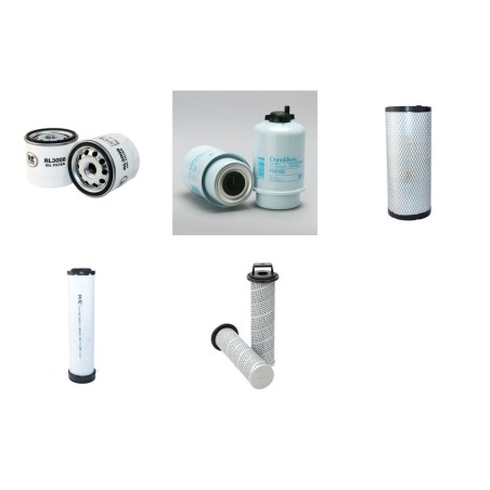 VENIERI VF 3.63 F Filter Service Kit w/Perkins 804C33 Eng. 2005-