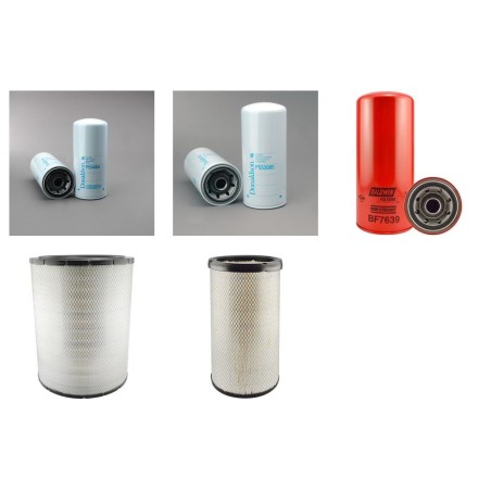 Filter kit suitable for CAT 777C Serial No 4XJ1- Air Oil Fuel Filters