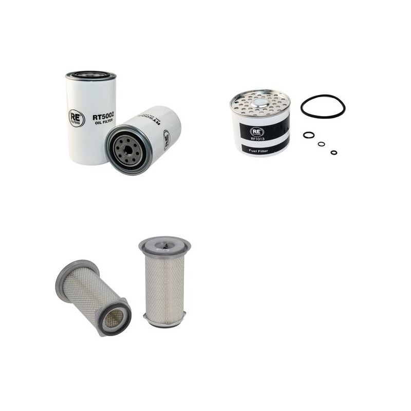VENIERI VF 9.33 Filter Service Kit Air Oil Fuel Filters w/Perkins Eng.