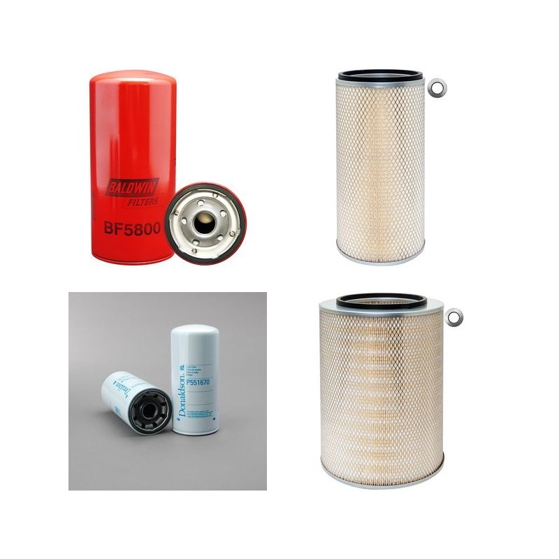 VERMEER 850 Filter Service Kit w/G.M. Eng.
