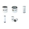 VERMEER D 7 X 11 Serie II Filter Service Kit w/Kubota V 1505T Eng.