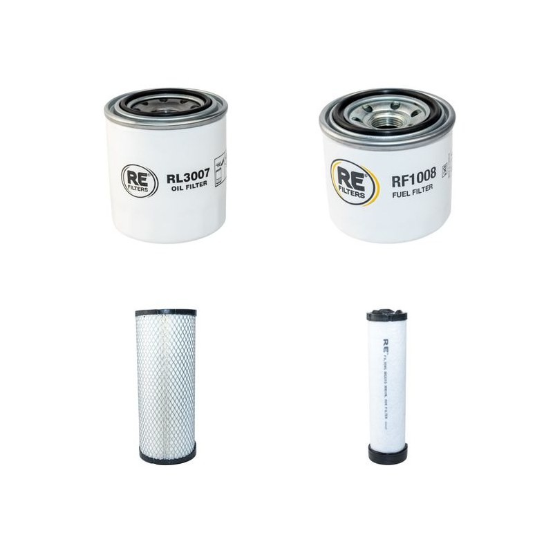 VERMEER D 7 X 11 Serie II Filter Service Kit Air Oil Fuel Filters w/Kubota V 1505T Eng.