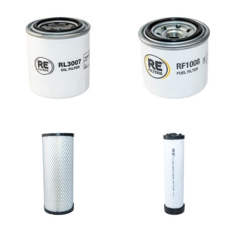 VERMEER D 7 X 11 Serie II Filter Service Kit Air Oil Fuel Filters w/Kubota V 1505T Eng.