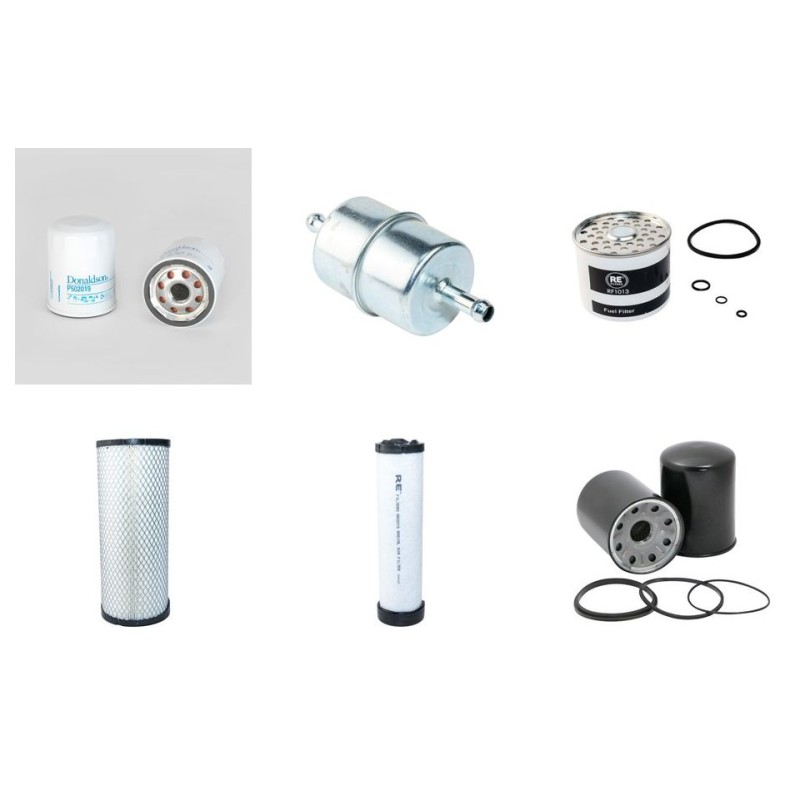 Vermeer SC60 TX Filter Service Kit w/ Caterpillar 3024C Engine