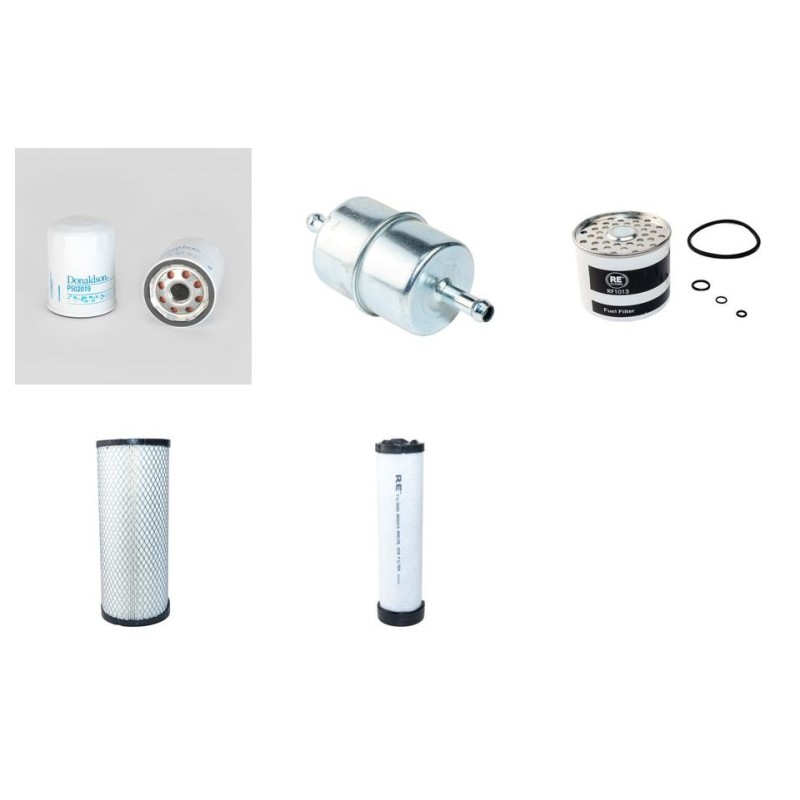 VERMEER SC 60 TX Filter Service Kit Air Oil Fuel Filters w/CAT 3024C Eng.