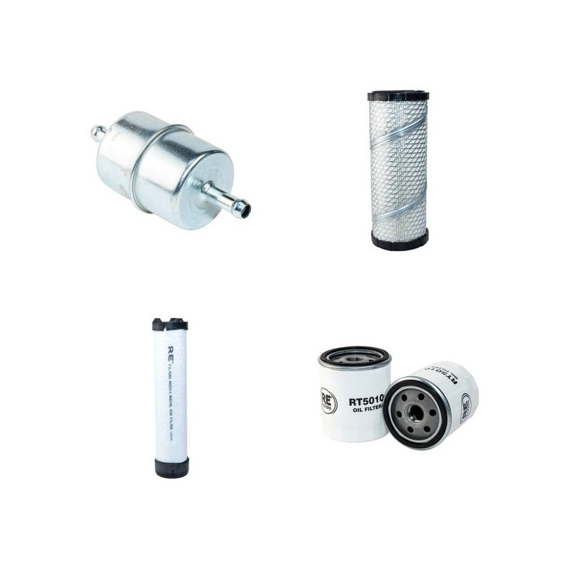 VERMEER SC 252 Filter Service Kit Air Oil Fuel Filters w/KOHLER PRO 25 Eng.   YR  2003-