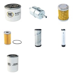 VERMEER SC 375 Filter Service Kit w/Yanmar 3 TNV88-TIER4 Eng.   YR  2009