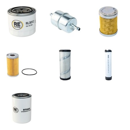 VERMEER SC 375 Filter Service Kit w/Yanmar 3 TNV88-TIER4 Eng.   YR  2009