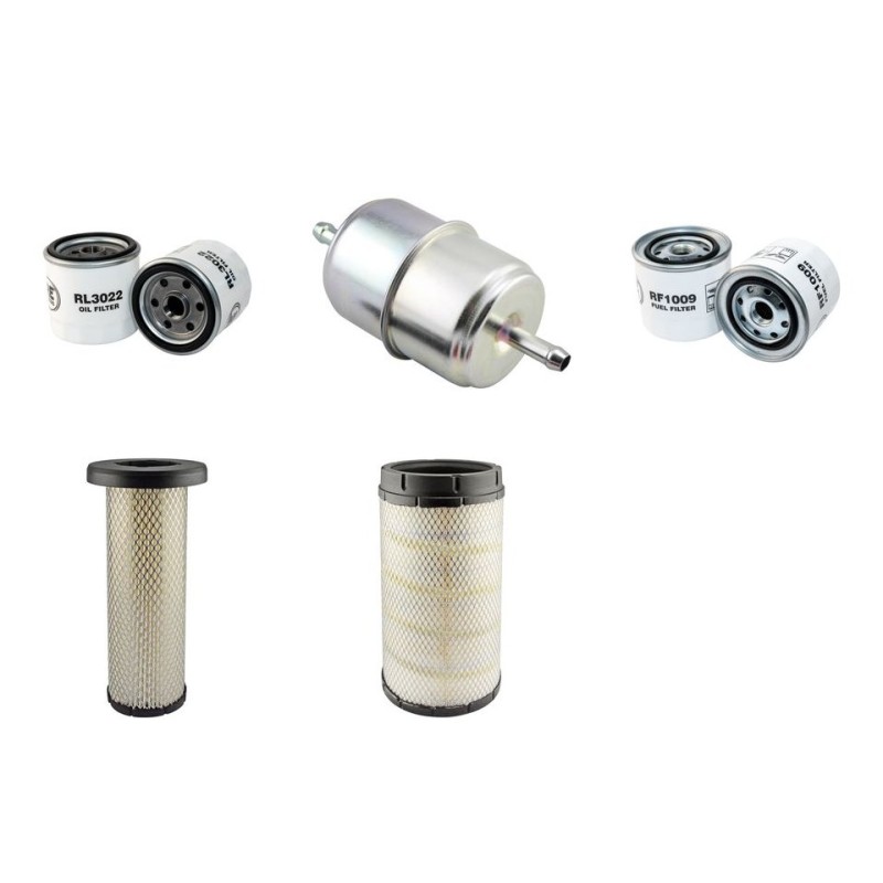 VERMEER SC 852 Filter Service Kit Air Oil Fuel Filters