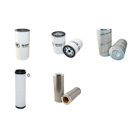 VIBROMAX W 1102D Filter Service Kit w/Deutz F6L912 Eng.