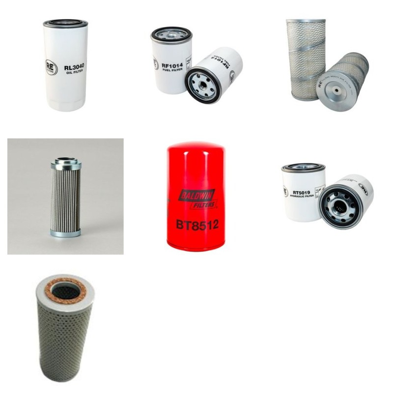VOGELE SUPER 1603  Filter Service Kit w/Deutz  Eng. SN  673001-673999
