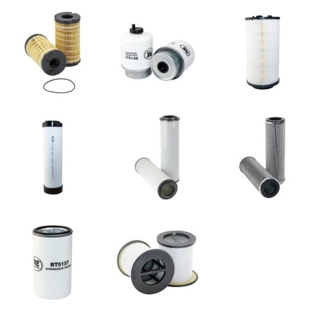 VOGELE SUPER 1603-1 Filter Service Kit w/Perkins 1104C Eng.