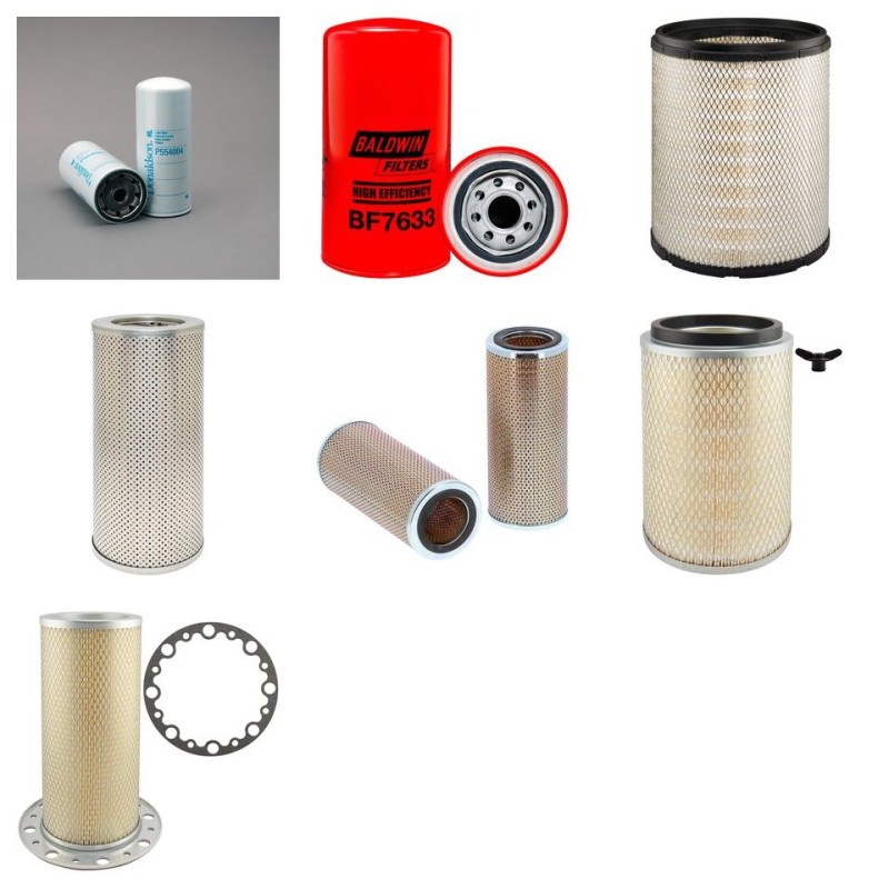 Filter kit suitable for CAT 816B with CAT Engine Serial No 15Z1-