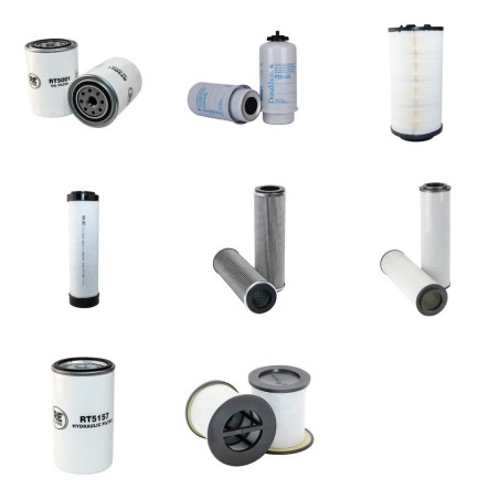 VOGELE SUPER 1800-1 (EP/MMI) Filter Service Kit w/Perkins 1106C-E60TA Eng.