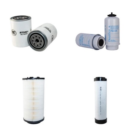 VOGELE SUPER 1800-1 (EP/MMI) Filter Service Kit Air Oil Fuel Filters w/Perkins 1106C-E60TA Eng.