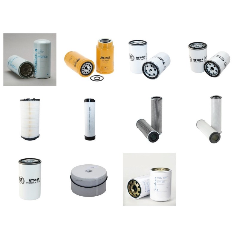 VOGELE SUPER 1803-2 Filter Service Kit w/Perkins 1106D-E66TA Eng.