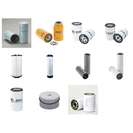VOGELE SUPER 1803-2 Filter Service Kit w/Perkins 1106D-E66TA Eng.