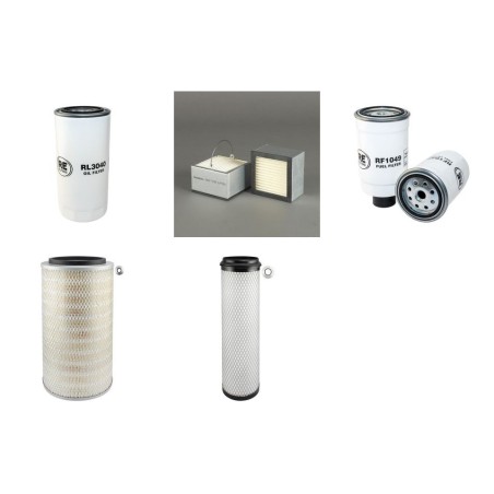 VOGELE SUPER 1903 Filter Service Kit Air Oil Fuel Filters w/Deutz Eng.