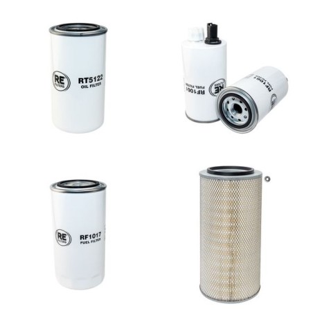 VOGELE VISION 5200-2 Filter Service Kit Air Oil Fuel Filters w/Cummins QSB 6.7 C240 Eng.   YR  2010-