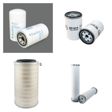 Filter Kit for Volvo 4400 Filter Service Kit Air Oil Fuel Filters with Volvo TD 42 engine
