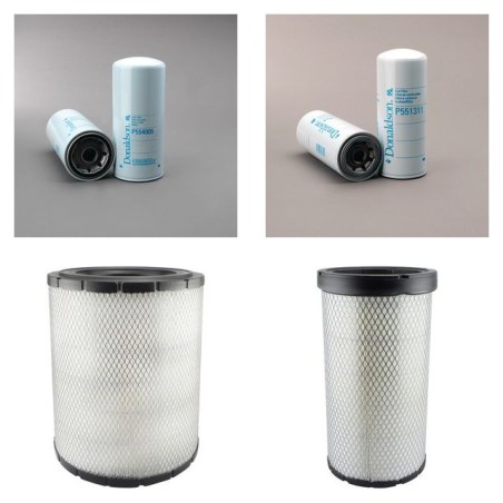 CAT 826 C Filter Service Kit Air Oil Fuel Filters w/CAT  Eng. SN  87X1-