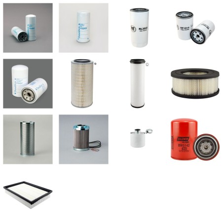 Filter Kit for Volvo A 25C Filter Service Kit with Volvo TD 73KCE/KCH engine