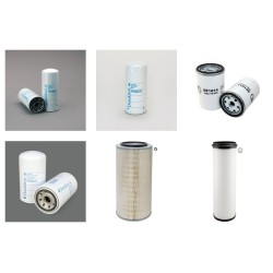 VOLVO A 25C Filter Service Kit Air Oil Fuel Filters w/VOLVO TD 73KCE/KCH Eng.