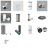 Filter Kit for Volvo A 25F Filter Service Kit