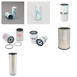 Filter Kit for Volvo A 30C Filter Service Kit Air Oil Fuel Filters with Volvo TD103KBE/6T engine
