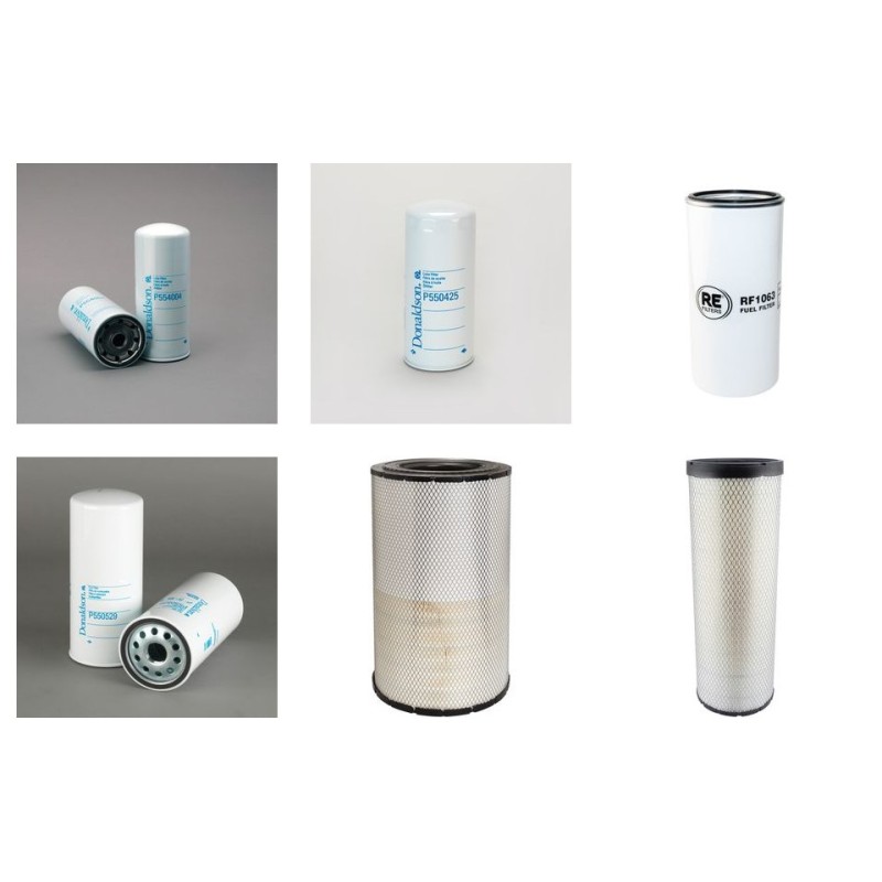 Filter Kit for Volvo A 30E Filter Service Kit Air Oil Fuel Filters with Volvo D9B ACE3 engine