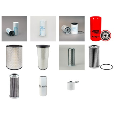 Filter Kit for Volvo A 40D Filter Service Kit  Serial No  10951-12000