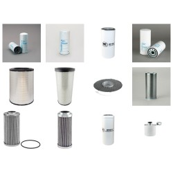 Filter Kit for Volvo A 40D Filter Service Kit  Serial No  12001-