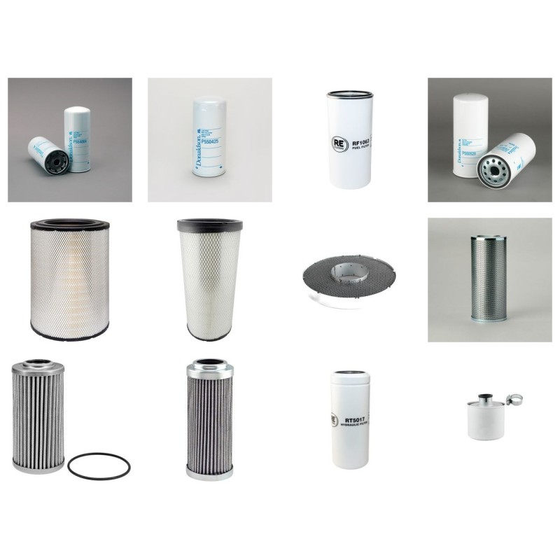 Filter Kit for Volvo A 40D Filter Service Kit  Serial No  12001-